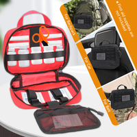 Sac de secours en gros, sac médical utilitaire IFAK détachable, trousse de premiers secours tactique de chasse en plein air, pochette EDC Molle pour traumatismes