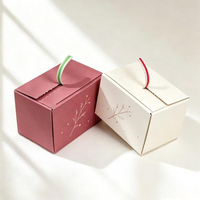 Boîtes d'emballage carrées en carton ivoire recyclables avec fermeture éclair pour thé aux fruits et sachets de thé de qualité alimentaire avec impression de logo personnalisée
