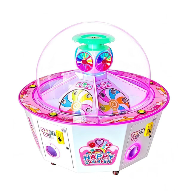 Multi-Player Kids Coin-Operated Prize Arcade Game Machine Commercial Metal 1 Year Warranty English
