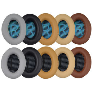 Coussinets de remplacement pour casque Bose QuietComfort 35 avec mousse à mémoire de forme luxueuse en cuir souple <span class=keywords><strong>QC35</strong></span> QC25 QC45 - Product Image 2