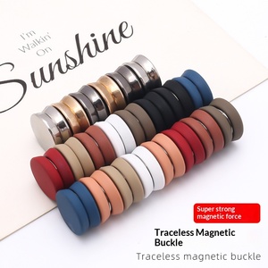 ERKOUMI – Boutons magnétiques invisibles <span class=keywords><strong>anti</strong></span>-fentes de qualité supérieure, personnalisables et durables pour écharpes, foulards et vêtements - Product Image 2