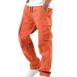 Pantalons cargo élégants pour hommes avec taille ajustable pour un style streetwear moderne - Product Image 2