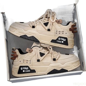 Spring New Men's Fashion Low-Top <b>Board</b> Shoes, Trendy All-<b>Match</b> Casual Sneakers, Comfortable Sports Shoes for Men - Product Image 6
