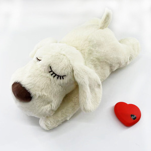 Interactive <b>Plush</b> Pet Small Animal Supplies Cross-Border Companion for Dog <b>Cat</b> Anxiety Relief Sleep Toy Heartbeat Feature - Product Image 2