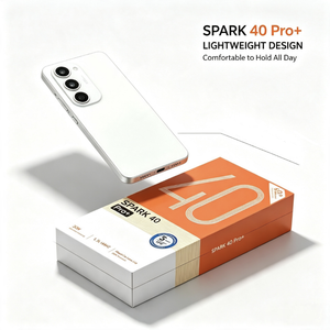 Tecno Spark 40 Pro Plus โทรศัพท์มือถือรุ่นใหม่ RAM 16GB 5G+สมาร์ทโฟน รองรับสองซิม โทรศัพท์เล่นเกม จัดส่งฟรี - Product Image 4
