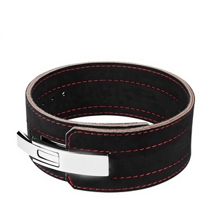 Ceinture d'entraînement en caoutchouc naturel respirant de 10 mm avec boucle pour haltérophilie, musculation, fitness et gym - Offre Spéciale - Product Image 2