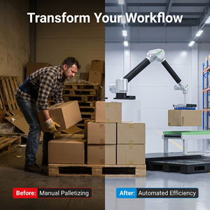 Smart Collaborative Palletizing <strong>Robot</strong> with Customizable Gripper for Multi-Type Box Handling - Product Image 2