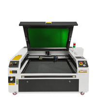 Machine de découpe et de gravure laser CO2 haute vitesse, refroidie par eau, CNC, pour le bois, le cuir, le MDF, le papier, le caoutchouc, l'acrylique, la fabrication de panneaux