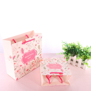 Eco Wholesale Eco-Friendly <b>Biodegradable</b> Disposable Recyclable Heavy-Duty <b>Paper</b> Gift Bags Custom Logo Spring Festival Food Snack - Product Image 4