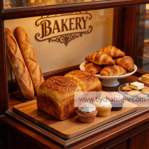 Modèle de pain réutilisable pour la photographie culinaire, la décoration de cuisine, les tournages vidéo <span class=keywords><strong>et</strong></span> les décors de film – Vente directe usine - Product Image 3