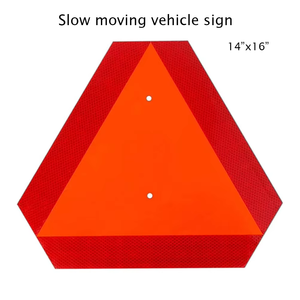 الجذع المصد الخلفي عالية الرؤية ليلة الجسم عاكس الشريط مثلث الشارات العاكسة للدراجات النارية - Product Image 6