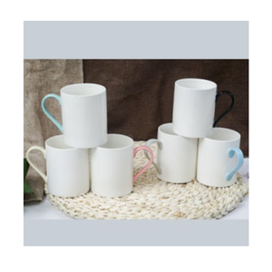 Taza de Cerámica de Porcelana con Logotipo Personalizado, Asa en Forma de Corazón, Libre de BPA, Apta para Microondas y Lavavajillas, Estilo Clásico para Café/Té, Bodas - Product Image 1