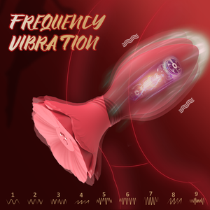 Sex Toy Anal vibrant à motifs de fleurs pour couples et personnes LGBTQ + - Product Image 5