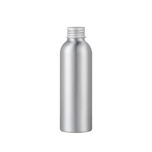 Flacons métalliques cosmétiques à bouchon vissé en aluminium Gamme de 30ml à 500ml comprenant des tailles de 100ml 120ml 150ml 250ml - Product Image 5