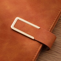 Cahier de cadeau promotionnel Agenda Journal Lined Journal Planner Luxury A5 Moleskin PU Leather Notebook