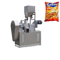 Línea de Producción de Nik Naks/Cheetos Eléctrica Totalmente Automática, Nueva Condición, Kurkure, Snacks de Maíz Rizado, Procesamiento PLC para Alimentos