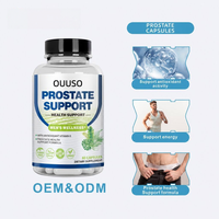 Fabricant de compléments alimentaires, capsules de soutien de la prostate pour hommes adultes, vente en gros personnalisée, OEM/ODM, compléments à activité antioxydante