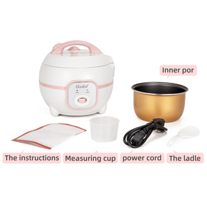 Nồi Cơm Điện Chống Dính Đa Năng Thông Minh <span class=keywords><strong>Mini</strong></span> Du Lịch Tiện Dụng Bằng Nhựa Oem/Odm - Product Image 6