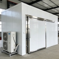 Chambre froide commerciale R-410A de 5, 10, 15, 20 tonnes, chambre froide solaire personnalisée de petite, moyenne et grande taille