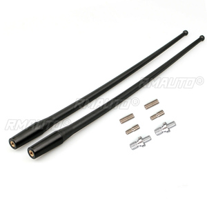 เสาอากาศยางสำหรับมอเตอร์ไซค์ ขนาด 14 นิ้ว สีดำ AM/FM จำนวน 1/2 ชิ้น - Product Image 1