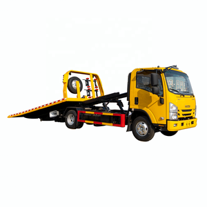 I suzu KV 100 4x2 5-6 toneladas camión de auxilio de plataforma rota camión de remolque con bandeja de inclinación - Product Image 1