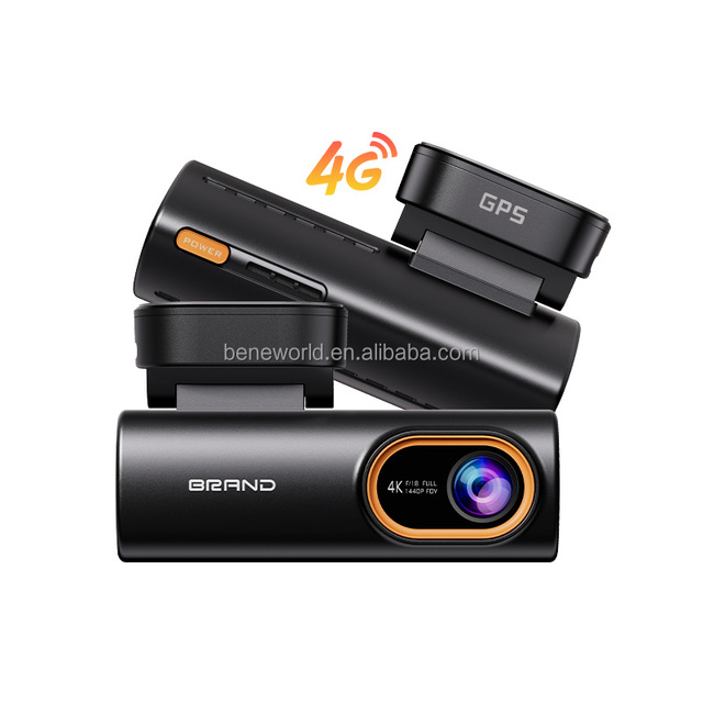 4G Dash Cam 2K TFT Screen Dual Camera Car Black Box Loop Recording Parking Monitor with 1 Year Warranty