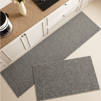 Tapis de cuisine en sisal, tapis de cuisine long, séchage rapide, absorbant, antidérapant, pour usage domestique