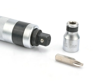 Set di Cacciaviti a Impatto, Kit Cacciavite a <span class=keywords><strong>Impulsi</strong></span>, Impugnatura per Trapano a Percussione, Manico Resistente - Product Image 6