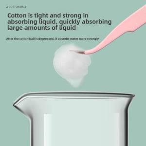 100 pièces de coton démaquillant pour vernis à ongles, nouvelle conception professionnelle, pour utilisation en salon, désinfecter et nettoyer les pointes des ongles, dégraisser - Product Image 4