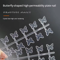 Tableau d'affichage de couleur de vernis à ongles naturel transparent à 10 conseils