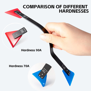 Espátula de Goma Suave con Mango de Aluminio de Doble Extremo KUNAISI para Tintado de Ventanas, Herramienta para Vinilo de Automóviles - Product Image 3