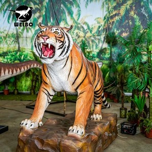 Modelo Animatrónico de Tigre Realista Hecho a Mano en Fábrica Original, Tamaño Personalizado, para Centro Comercial, Parque de Aventuras, Zoológico - Product Image 4