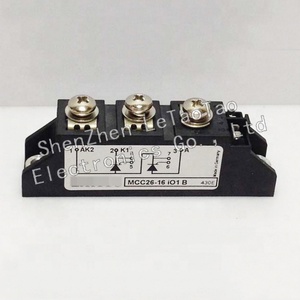 Giao hàng nhanh mới và độc đáo IGBT mô-đun <span class=keywords><strong>Thyristor</strong></span> <span class=keywords><strong>SCR</strong></span> MCC26-12IO1B <span class=keywords><strong>1200V</strong></span> IGBT - Product Image 2