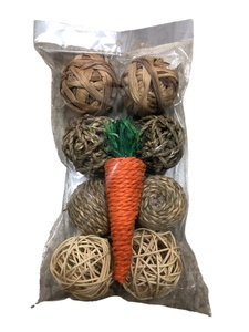 Jouets <span class=keywords><strong>de</strong></span> paille combinés pour <span class=keywords><strong>Chinchilla</strong></span> Hamster Lapin-Petites fournitures pour animaux <span class=keywords><strong>de</strong></span> <span class=keywords><strong>compagnie</strong></span>, y compris les lits pour animaux <span class=keywords><strong>de</strong></span> <span class=keywords><strong>compagnie</strong></span> - Product Image 2