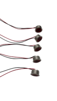 WD19L-P2-T-R24-S-M Saklar Tombol Tekan 19mm Kepala Bulat Pipih 2 Pin untuk Mainan, Saklar On Off Logam Tahan Air, Tipe Momentary