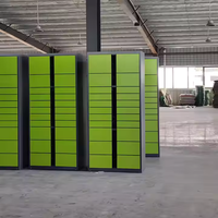 Casier à colis automatisé extérieur robuste, résistant aux intempéries, 24h/24, armoire de stockage intelligente pour la livraison, solutions de stockage