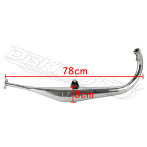 Per <span class=keywords><strong>Simson</strong></span> S50 S51 S70 60 110 Cc Parti Moto Sistema di Scarico Racing con Silenziatore - Product Image 2