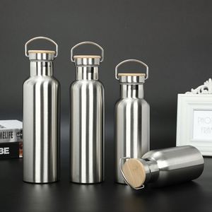 Bouteille d'eau isotherme à large ouverture en acier inoxydable avec poignée, grande capacité 34 oz, pour le cyclisme, personnalisable avec logo - Product Image 3