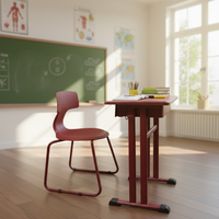 Chaise de bureau ergonomique Fuguitong pour l'école chinoise, confortable, réglable en hauteur, écologique, pour étudiants, extérieur, maison, bureau