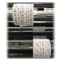 Cheap Price High Quality Disposable Baby Bibs of Printed Pe Film Laminated Tissue Paper Cloth Like