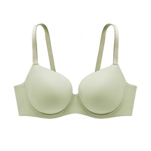 Reggiseno da donna senza cuciture stile Xiatong [Little Green Grape] con design sottile, supporto con ferretto, effetto minimizzante per seni grandi e sollevamento. - Product Image 5