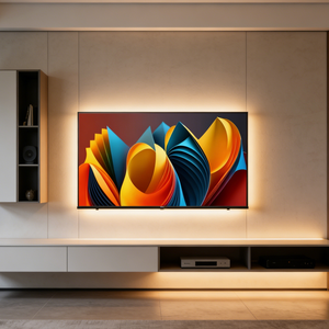 Televisor Inteligente <span class=keywords><strong>QLED</strong></span> de <span class=keywords><strong>65</strong></span> Pulgadas, 4K, 75Hz, Voltaje Amplio 110V-220V, Pantalla de Inicio Personalizada para Hogar, Hotel, Dormitorio, África, Ghana, Medio Oriente - Product Image 3