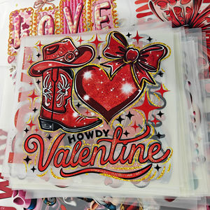 Diseño <span class=keywords><strong>de</strong></span> Transferencia DTF para San Valentín 2026, el Más Popular, Listo para Presionar, Transferencias Térmicas Personalizadas, Adhesivo <span class=keywords><strong>de</strong></span> Impresión para Logotipos <span class=keywords><strong>de</strong></span> Camisetas - Product Image 2