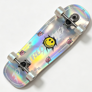 สเก็ตบอร์ด Smiley Land Surf ขนาด 31 นิ้ว, สเก็ตบอร์ดครุยเซอร์ไม้เมเปิ้ลสำหรับผู้ใหญ่ - Product Image 2