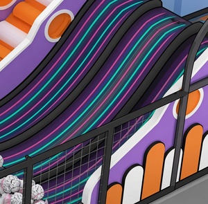 Set de Juego Infantil con Bote, Túnel para Gatear y Coche Montable para Diversión en Interiores - Product Image 3