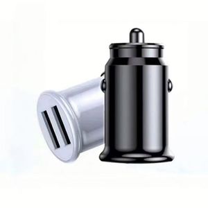 ที่ชาร์จในรถยนต์แบบ USB คู่ 3.1A ชาร์จเร็ว ที่ชาร์จในรถยนต์ความเร็วสูง อะแดปเตอร์สำหรับสมาร์ทโฟน - Product Image 1