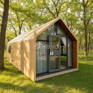 <span class=keywords><strong>Villa</strong></span> préfabriquée triangulaire de haute qualité, appartements de resort, résistants à l'eau - Product Image 2
