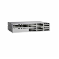 CISCO Catalyst 9200-48P-A |   Switch Gigabit PoE+ de 48 Puertos |   Uplink Modular |   Switch Empresarial Apilable