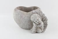 Ventes flash : pots à fleurs en béton style ange, pour plantes en pot, jardinière florale pour la décoration de la maison et du balcon
