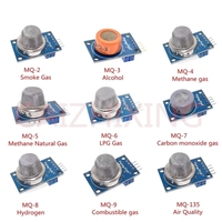 MQ-2 3 4 5 6 7 8 9 135 Modul Sensor Asap Metana Gas Cair Kit DIY